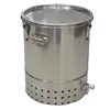 Bokashi Compost Double Deluxe Stainless Steel 30L