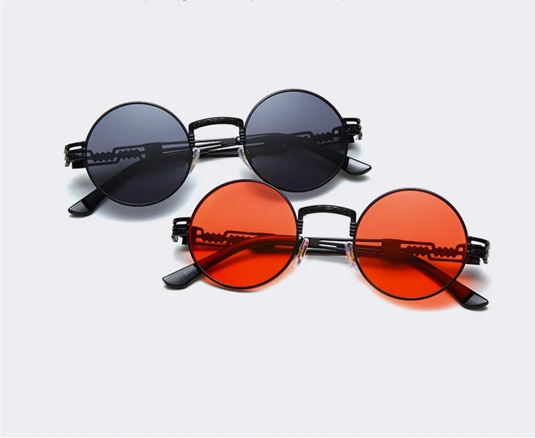 

popular style cheap light weight eyewear big circle round frame sunglasses, Custom colors