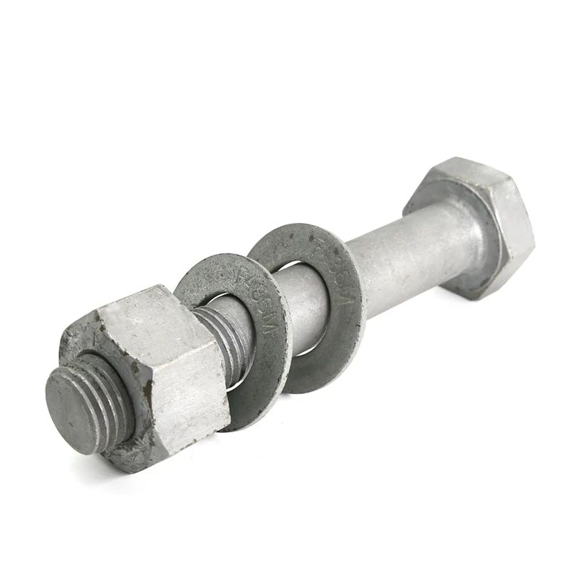 
High Strength Grade 8.8 10.9 M22 Tension Galvanized Hdg And Nut Gr A193 B7 Stud with 2H Astm A325 Heavy Hex Structural Bolt 