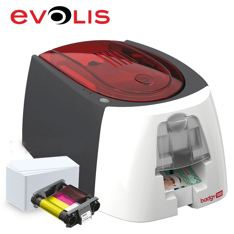 

Cheapest Evolis Badgy100 Single Sided Color Sublimation ID Card Printer