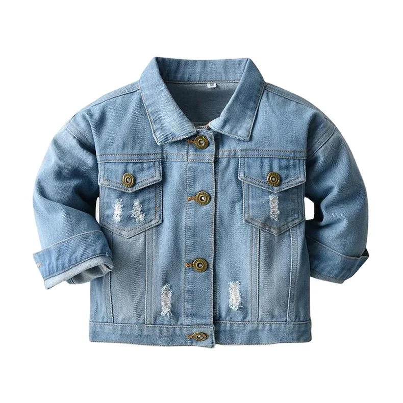 

Fashion baby boys long sleeve outerwear coat Jeans Jacket kids denim jackets, Picture