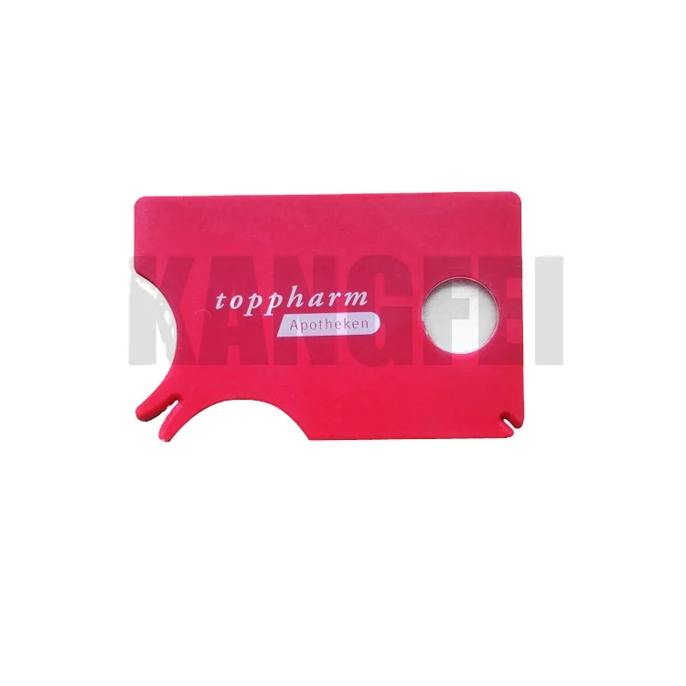 

TR02 Credit Card Size Tick Removal Tool removes ticks easily tick remover card, Custom color