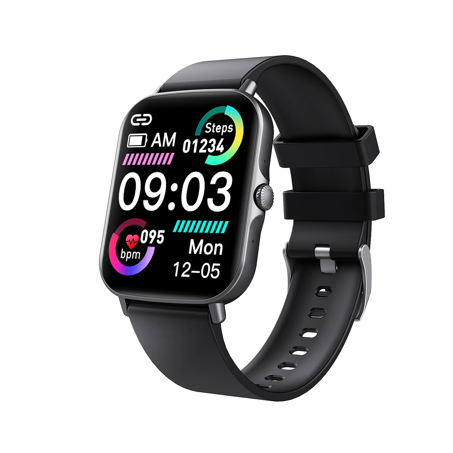 

1.69 Inches Touch Screen Fitness Smart Watch for Men Android and ios 2022