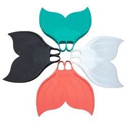 Mermaid tail all rubber professional diving free swimming fins scuba diving fins