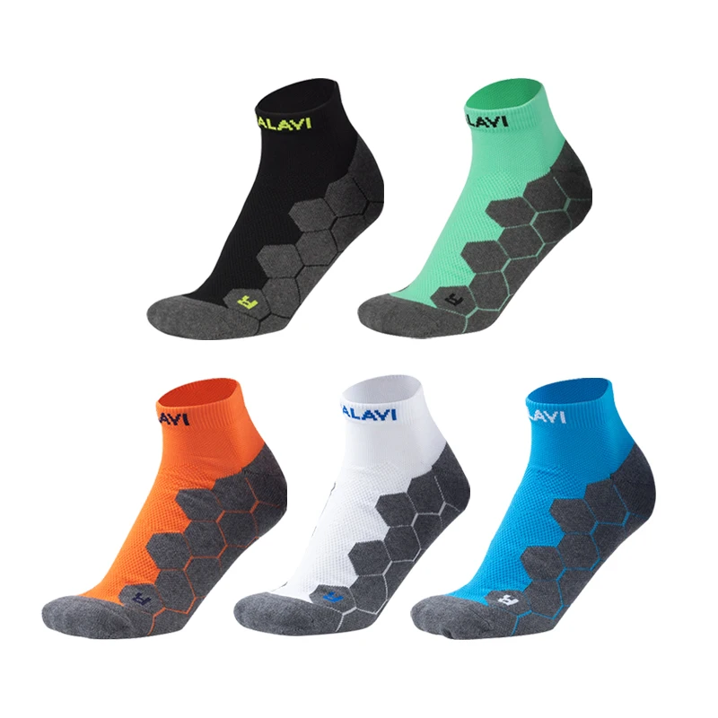 

Hepolilo Eco-friendly Men Women Ankle Gym Outdoor Compression Elite Basketball Custom Running Sports Socks