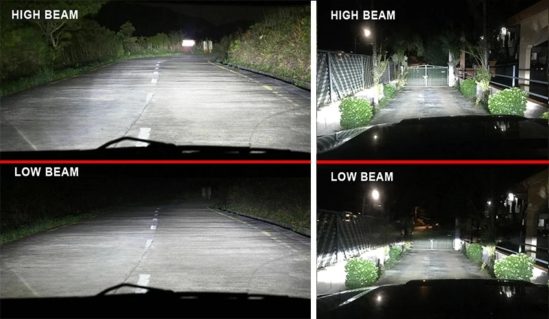 Kingshowstar - 72w C6 Fog Lamps Car Led Headlight Bulbs H1 H3 H7 H4 H11 9005 9006 Car Led Headlights For Car Accessories Led headlight bulb 27