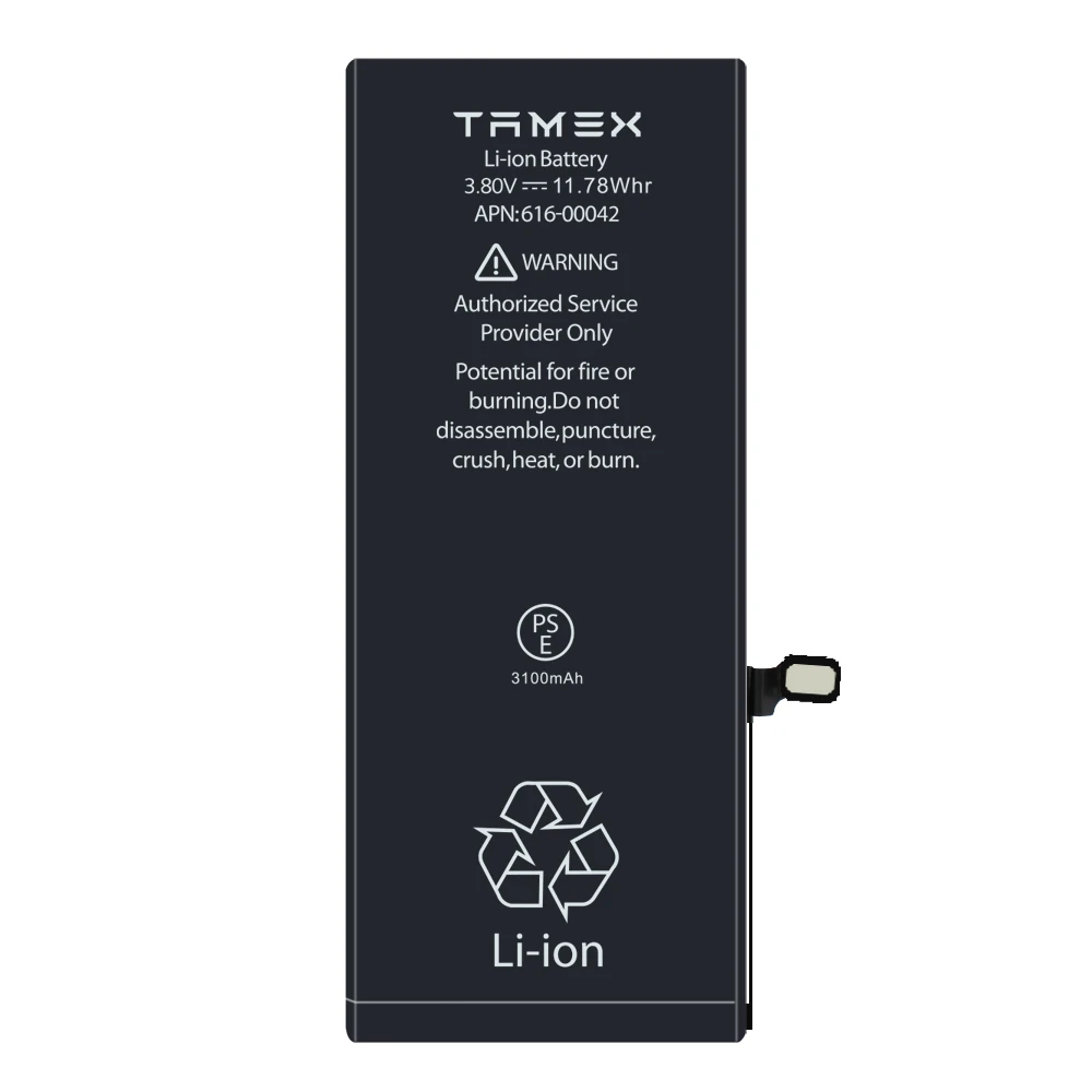 

High quality Replacement Battery For iphone 6 6s plus Li-ion Phone Desay Batteries Real Capacity Germany warehouse Free Sample, Black