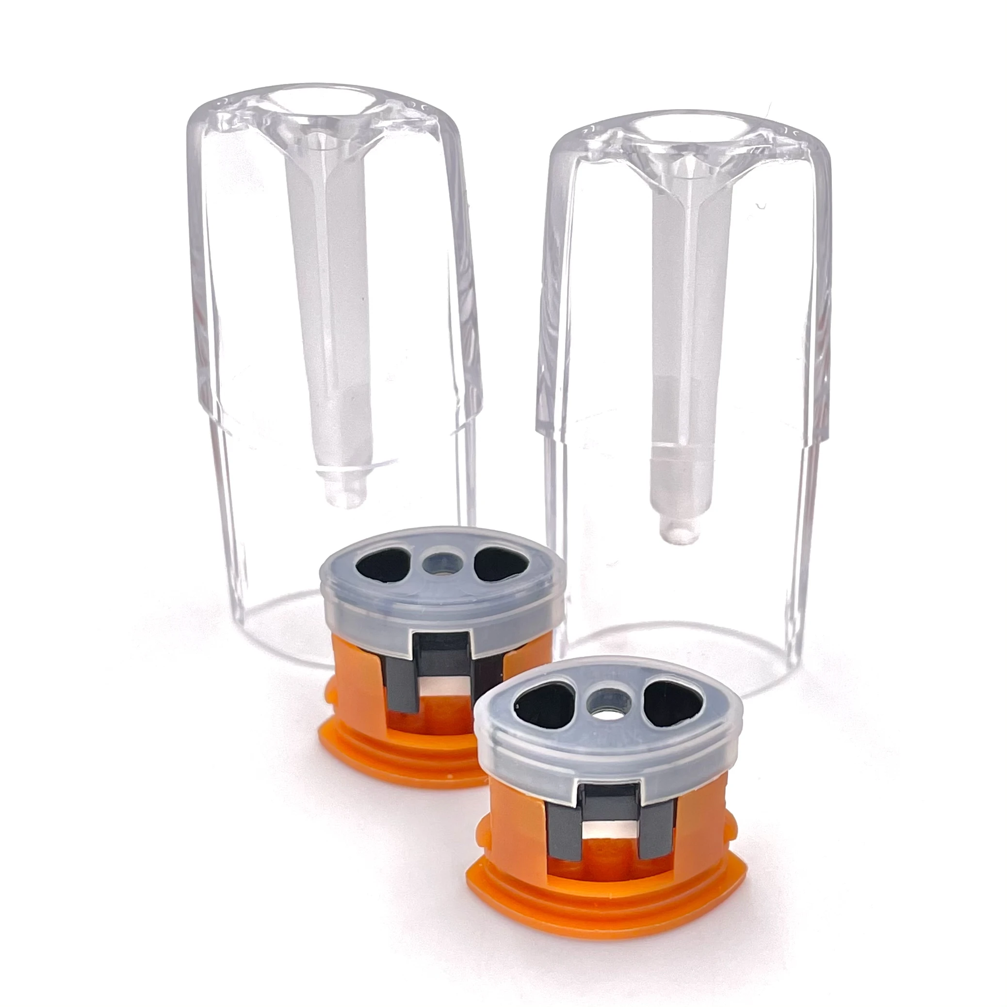 

Vape Pod E Cig Cartridge Kits Whole Set Case No Leaks with Ceramic Coil Compatible to Relx vaper for Vape Oil Refilling Pod