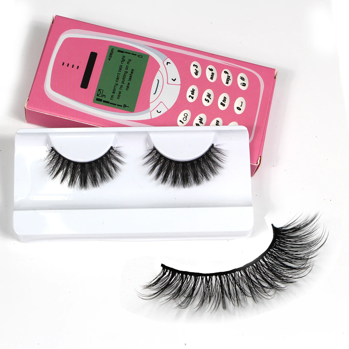 

Cheap Lash Vendor Silk Classic Lashes Cell Phone Lashes