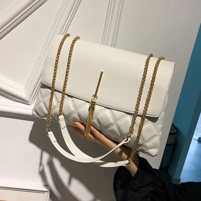 

2021 Summer Fashion Girls Handbags Women Large Capacity Chain Hand Bags For Ladies Purses