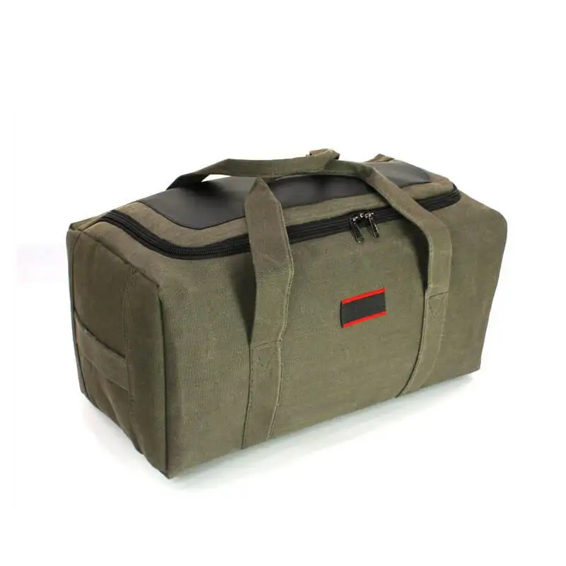 

BC-013 Wholesale outdoor army duffle bag large capacity travel bags canvas overnight custom duffel bag