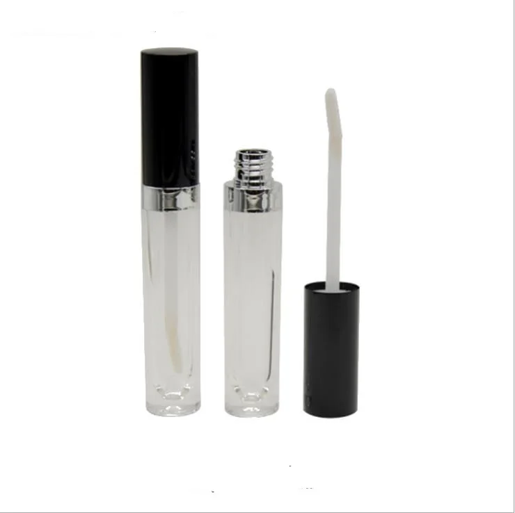 Lip Gloss Empty Tubes 7ml/fancy Lip Gloss Tubes Empty Container/black Top Empty Lip Gloss Tubes