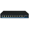 10 Port Gigabit POE Switch 8x10/100/1000M POE+2GE Uplink Network Switch For VOIP Solution Security System IP Camera