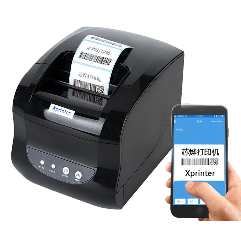 

XPrinter 365B Low Price China Package Label Printer Printer Label Price Thermal Label Printer