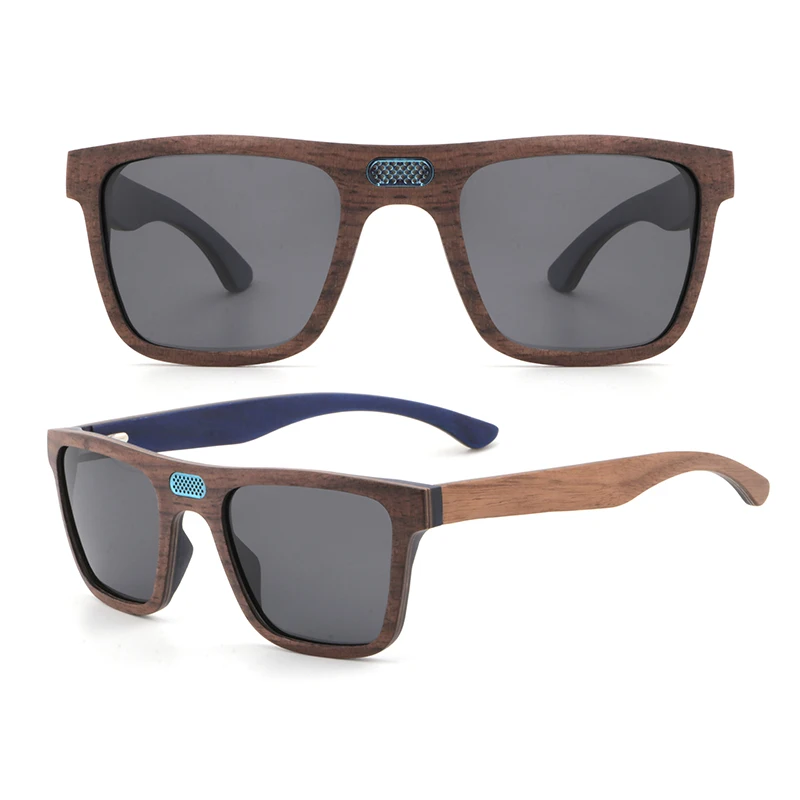 2024 fashion wooden polarized luxury man sunglasses