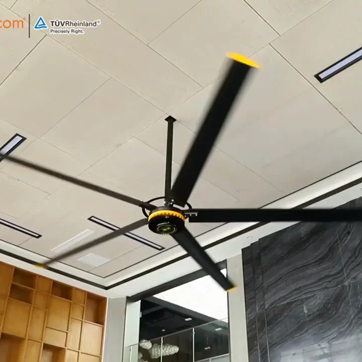 

Kale HVLS Industrial Fans Big, Silver/black
