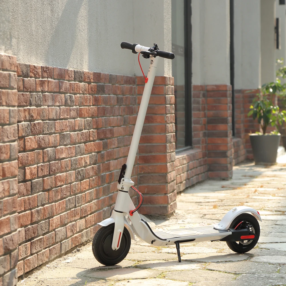 

8.5inch 7.8AH electric scooter two wheel standing scooter, White,black