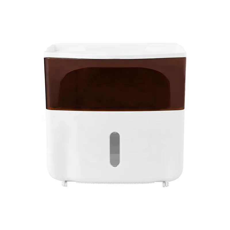 High Quality Toilet paper tissue box Factory direct sales free punching multifunctional Wall Mounted tissue paper box