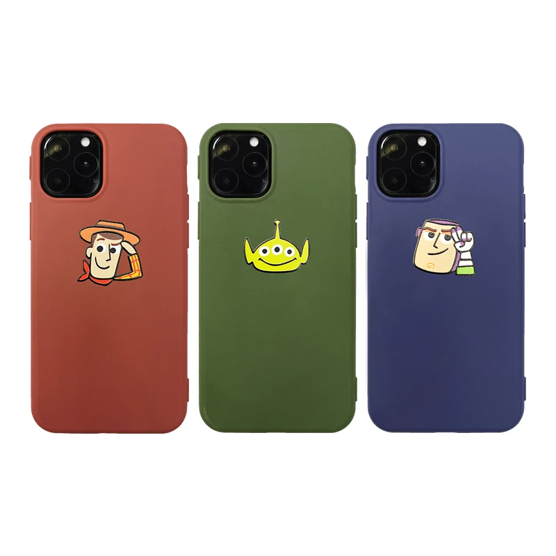

Fashion Cartoon Buzz Lightyear IMD Soft TPU Cases for iPhone 12 11 pro max X XS XR 8 Plus 12mini TPU Cover
