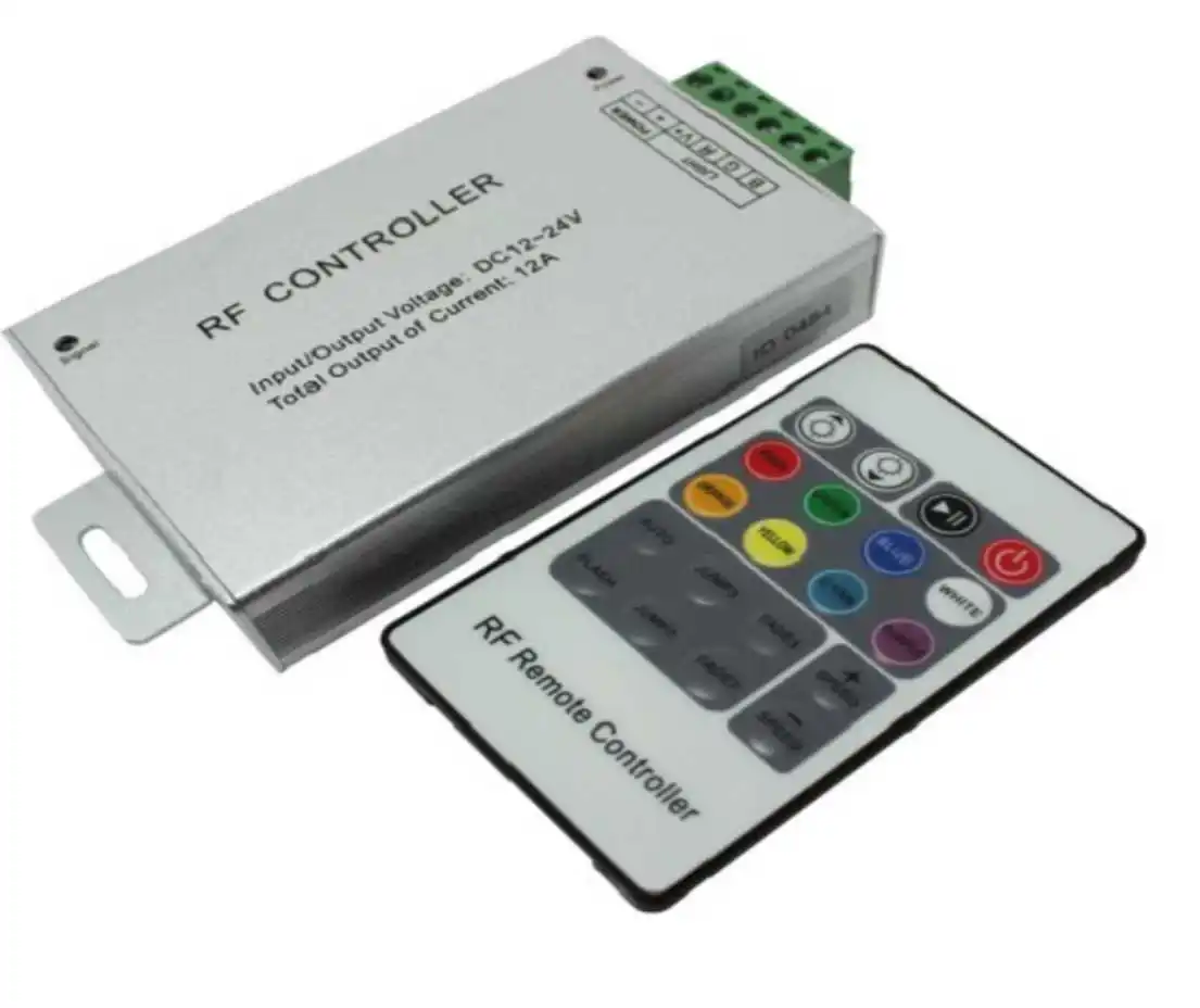

rgb led strip module controller DC12V DC24V IR RF remote controller
