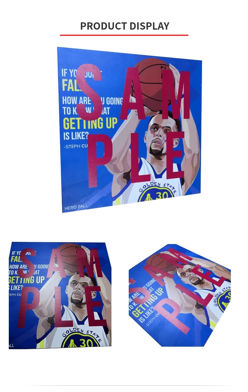 UV Printing Aluminum Panels plate sheet for Poster Signboard Advertising with PE film