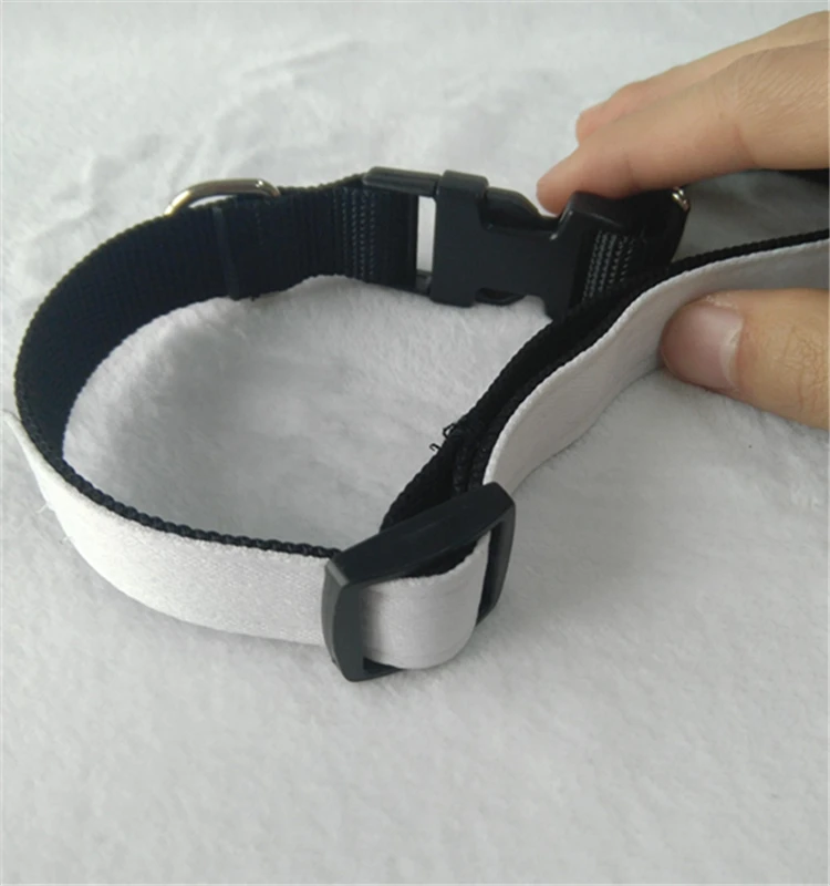 

Sublimation dog Collars with switch Short, 2.5 x 59cm Printable area 28 x 2cm