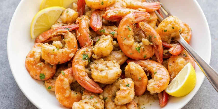 Spicy mango shrimp skewers