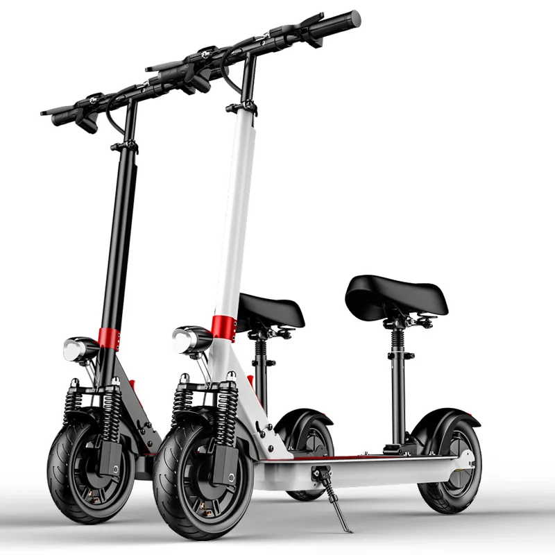 

Foldable Scooter with Seat Adult Self-balancing Electric Scooters