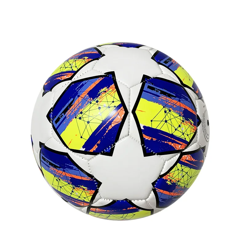 

Professional Size  Soccer Ball Rubber Bladder Custom Futbol Training Team Sport PVC Soccer Ball Football Training Equipment