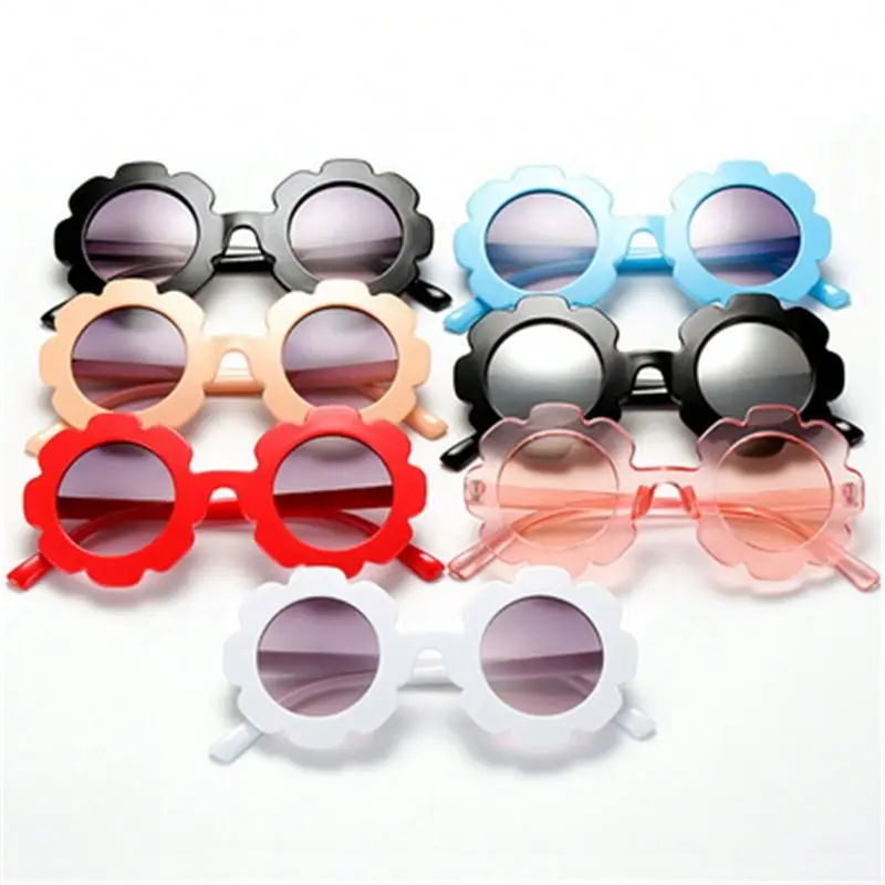 

Sun Flower Kid Sunglasses Wholesale Children Party Sunglasses in Stock, 6 colors