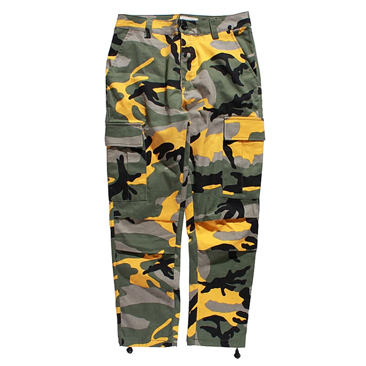 

Wholesale Mens Streetwear Stylish Camo Cargo Pants