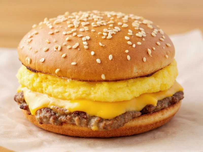Sausage Egg and Cheese McMuffin Calories: 480 Facts