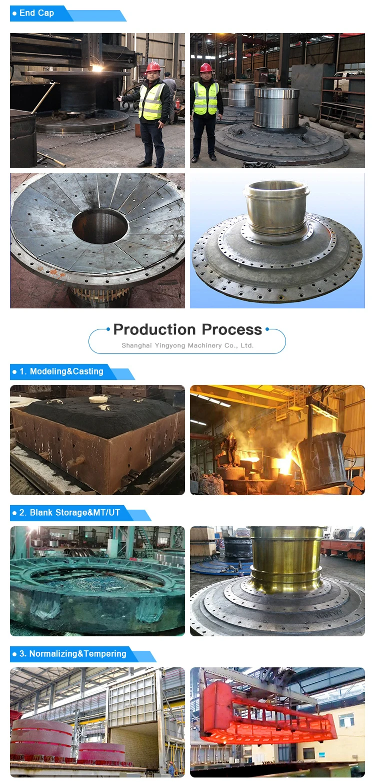 ボールミルエンドカバーキャップ工場供給高精度各種サイズにカスタマイズ鋳造鋼棒ミル| Alibaba.com
