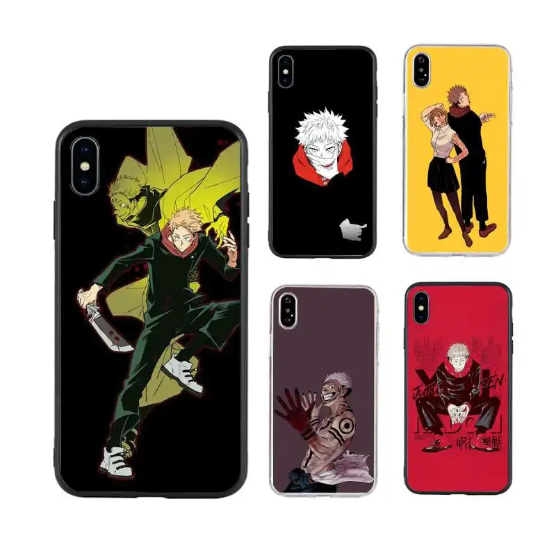 

Jujutsu Kaisen Satoru Gojo Comics Phone Case For iphone 12 5 mini se 6 6s 7 8 plus x xs xr 11 pro max funda hull coque shell