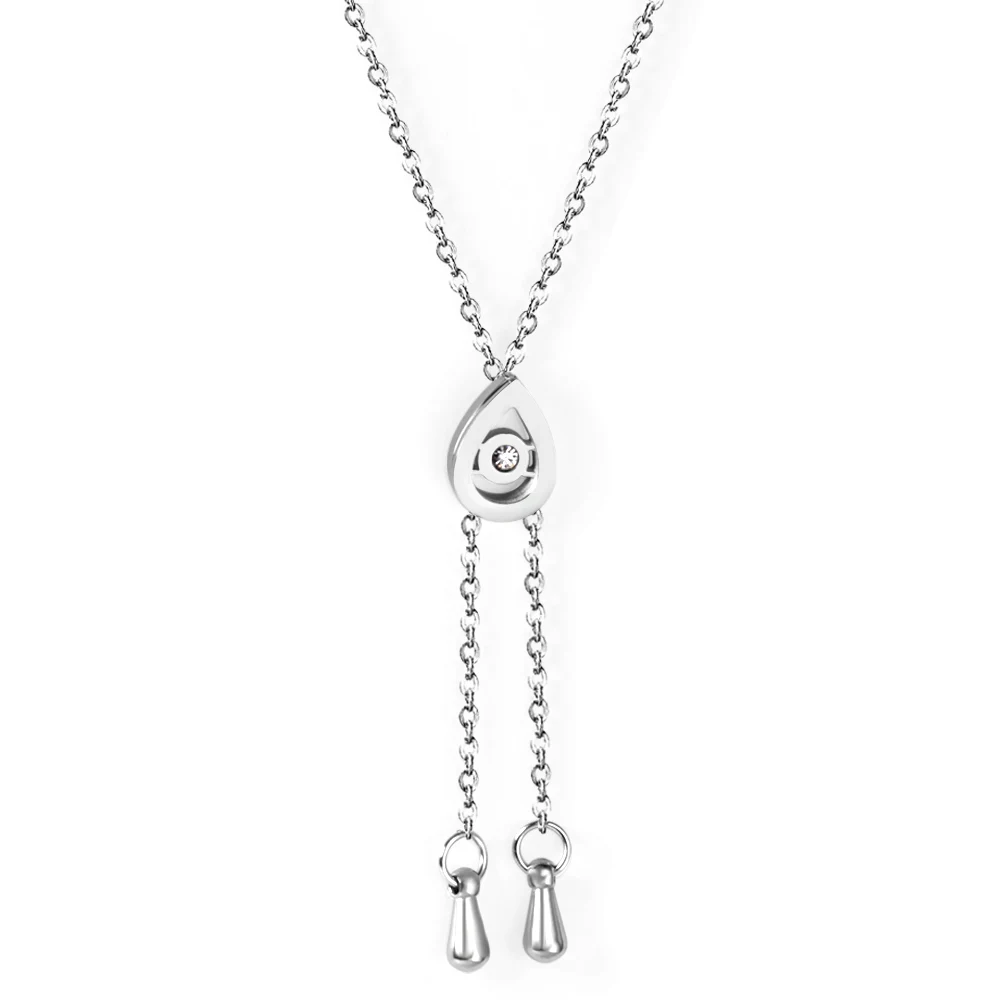 

Fashion Pendant Necklace Cheap Stainless Steel Charms Necklace 18K Gold Silver Plated Necklaces, Gold color