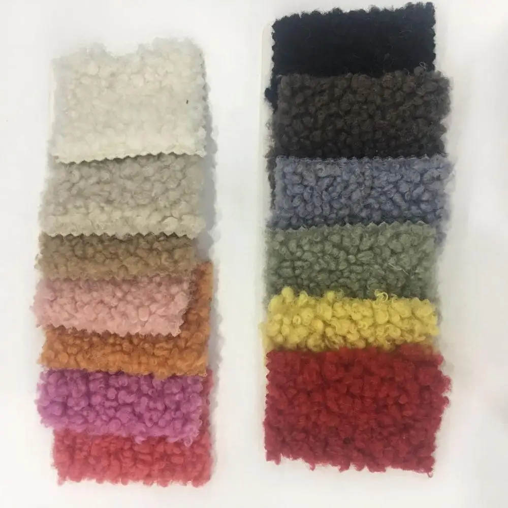 
Wholesale Latest New Fashion Design Women Wool Casual Winter Faux Fur Coat 