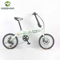 

16 Inch 7 Speed Foldable Steel Ultralight Portable Mountain Bike Bicycle MTB
