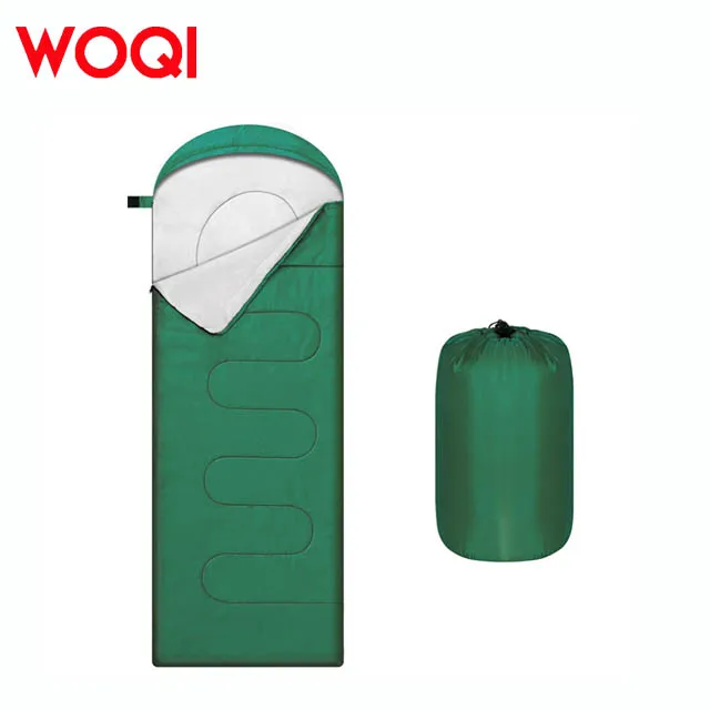 WOQI Customized Camping Sleeping Bag for Warm Weather Tourism Factory Wholesale