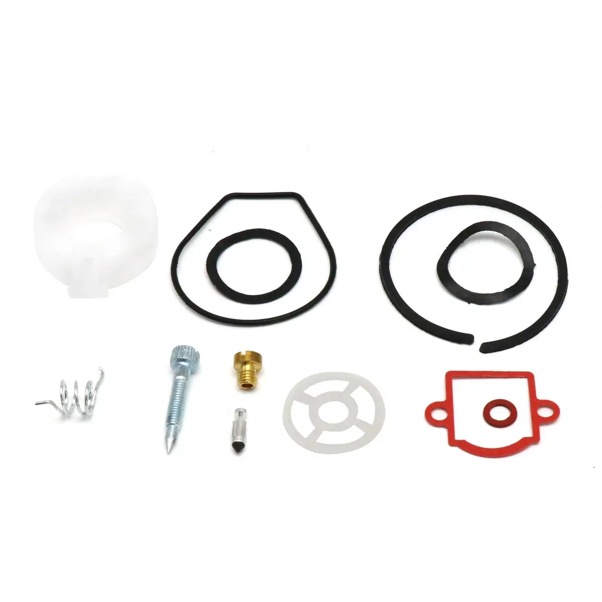 

Gasket Set Float Needle Valve Idle Pilot Main Jet Carburetor Rebuild Repair Kit For SH-A 15.15C PEUGOT 103 103SP 103SPX