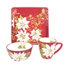 2019 China Manufacturers New Design Hand Painted Stoneware Luxury Banquet Dinnerware Ceramic Sets Tableware