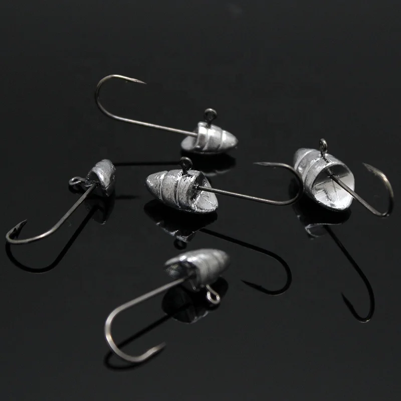 

Super high quality for sea ocean fishing long fish blood hook for soft bait hook with barb hook, Silver