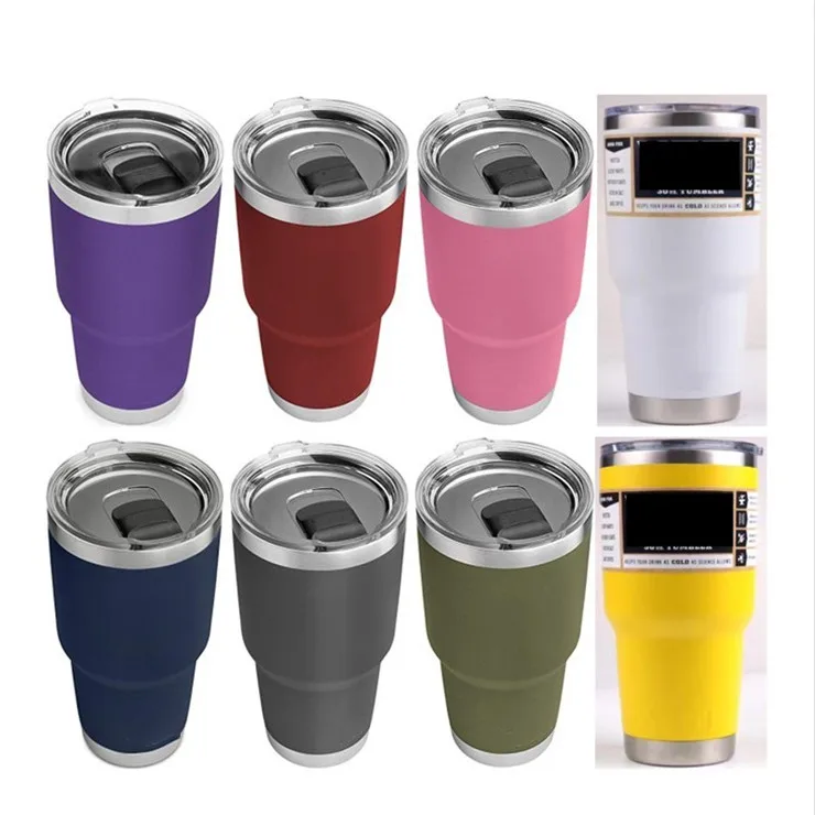 

30oz Stainless Tumbler Car Travel Mug Wholesale Vacuum Tumbler Cup Blank Stainless Steel Tumbler, Customized color