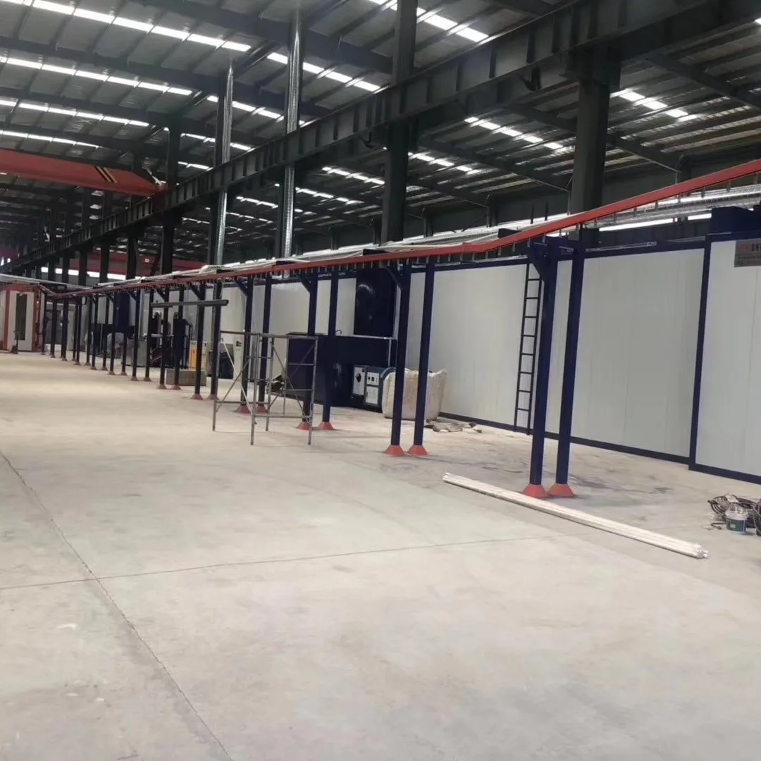 
Production line for bridge powder powder spray painting equipment 