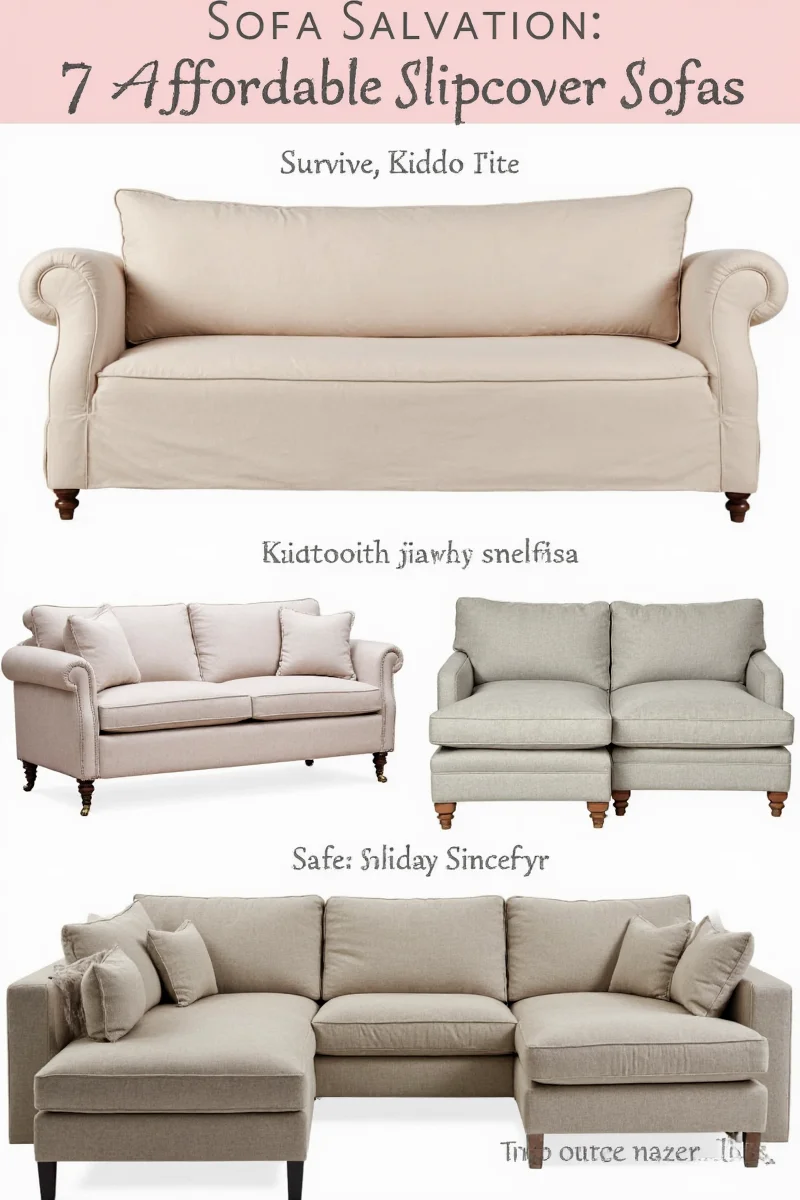 Pottery Barn Camden Slipcover Sofa