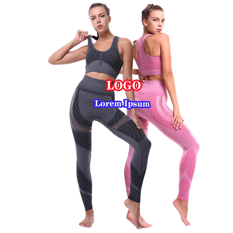 

Tracksuit Ropa deportiva Gym outfit 2021 Meridia Activewear Seamless Scrunch butt leggings yoga pants gym leggings Gym Fitness Sets, Customized colors