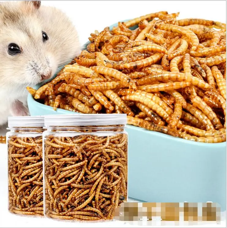 
CatWell dried mealworms for small pert hamster food 