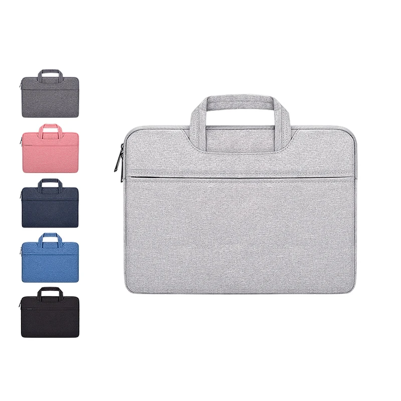 

Wholesale Notebook Laptop Tote handbag Laptop Sleeve Case Messenger Waterproof Laptop bag Briefcase for Men Women Computer Bag, Dark blue, pink, light gray, black, blue, dark gray