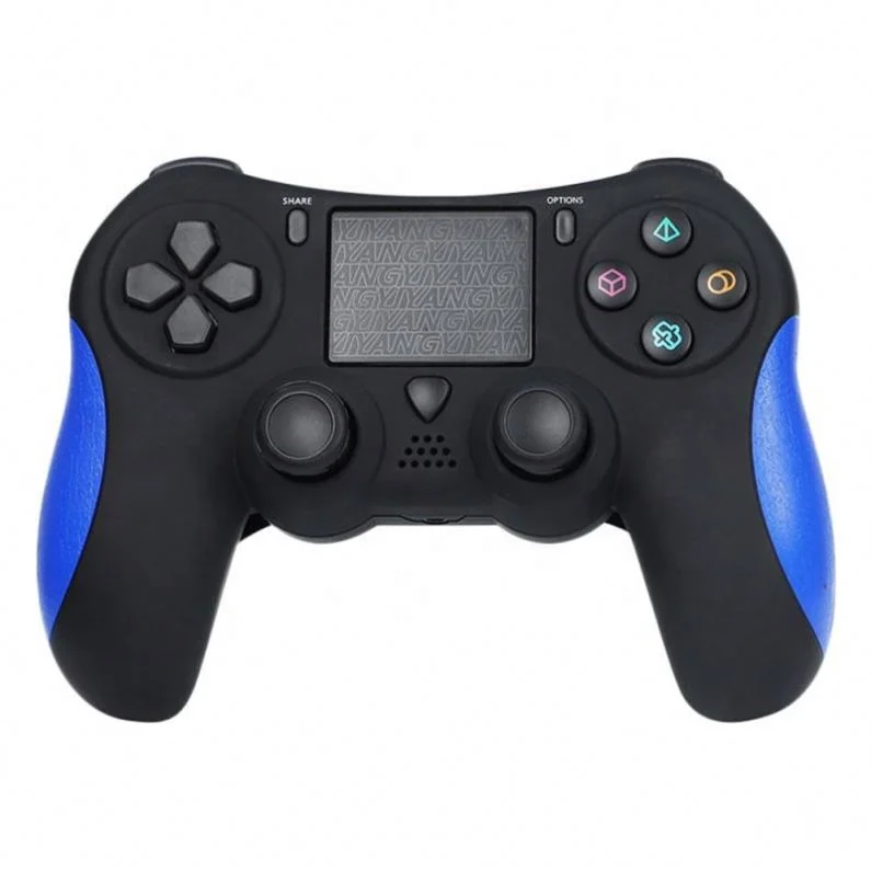 

Wireless Bt Joystick Gamepad Controller For Video Game Playstation 4 Ps4 Console Original Pc Smart Tv, Red blue black