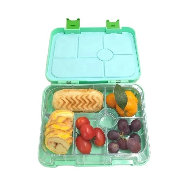

2020 Hot Eco friendly Custom Leakproof Food Tritan BPA free Lunchbox Children School Bento Kids Lunch Box, Blue/green/pink/purple