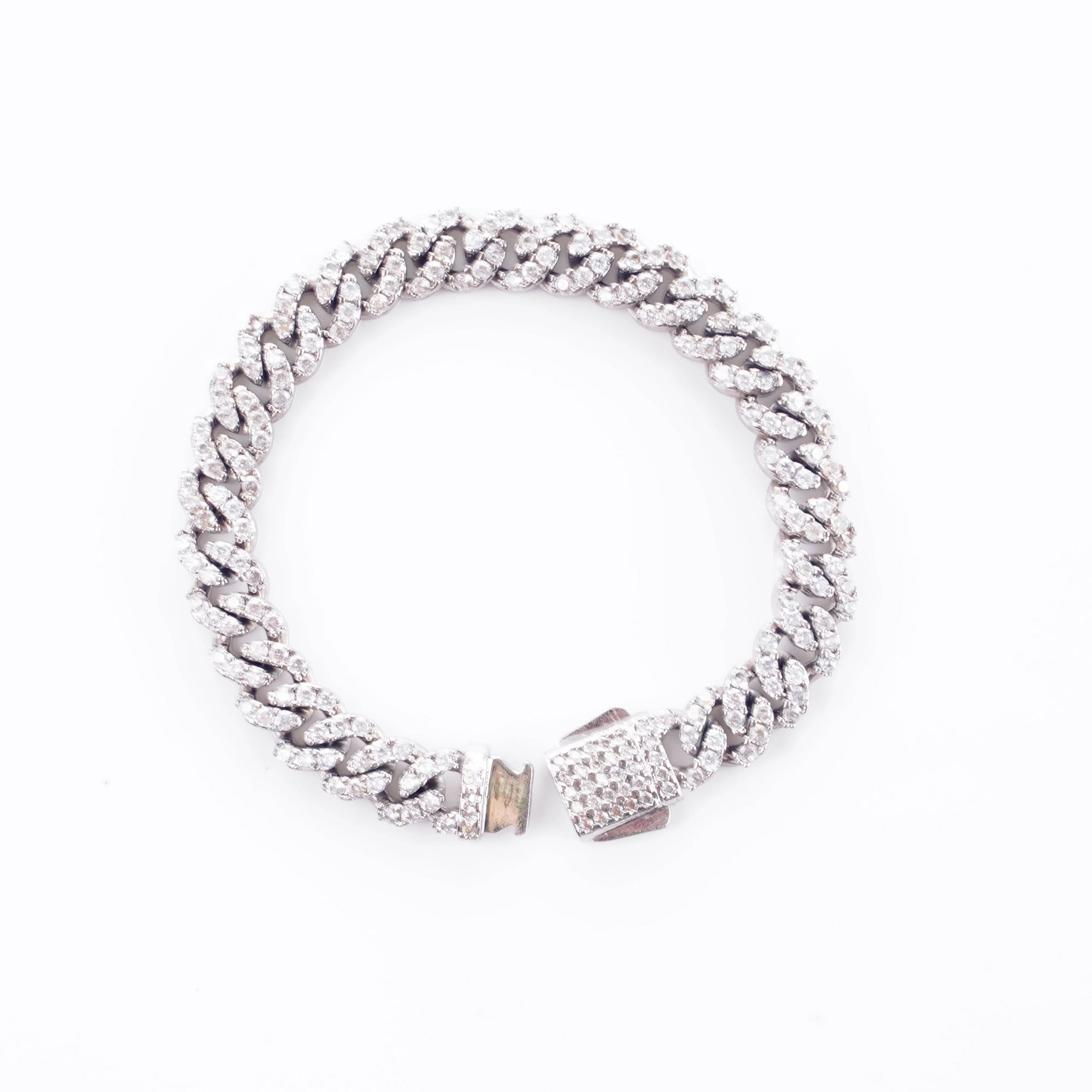 

12mm 18k Gold Filled Cuban Link Chain Cuban Link Bracelet Mens Bracelet Sliver